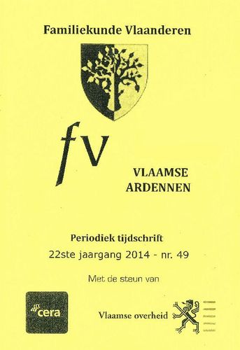 Kaft van Vlaamse Ardennen 49